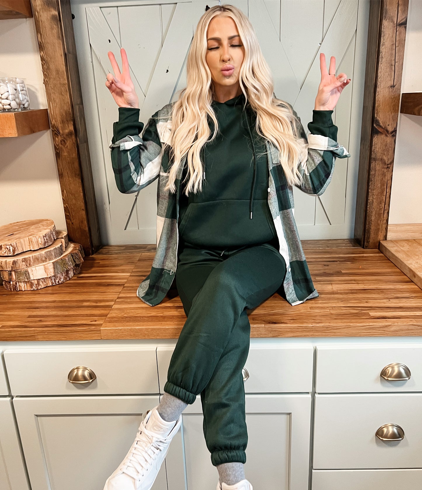 Dark Green Hoodie